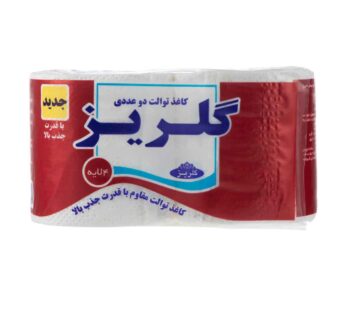 دستمال توالت گلریز (بسته 2 عددی)