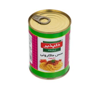 کنسرو سس ماکارونی با سویا دلپذیر (400 گرم)