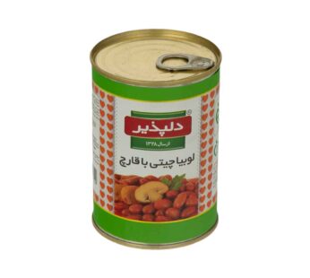 کنسرو لوبیا چیتی با قارچ دلپذیر (420 گرم)