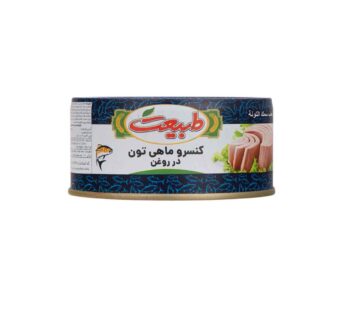 کنسرو ماهی تن در روغن گیاهی طبیعت (180 گرم)